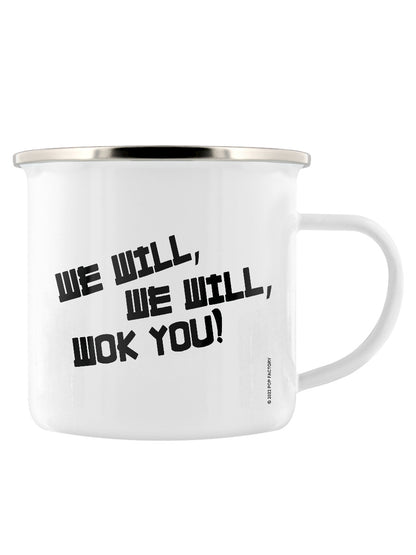Pop Factory We Will, We Will, Wok You! Enamel Mug