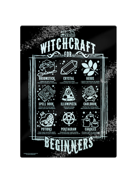 Fuzzballs Witchcraft For Beginners Rectangular Chopping Board