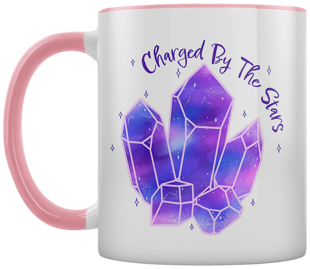 Charged By The Stars Pink Inner 2-Tone Mug