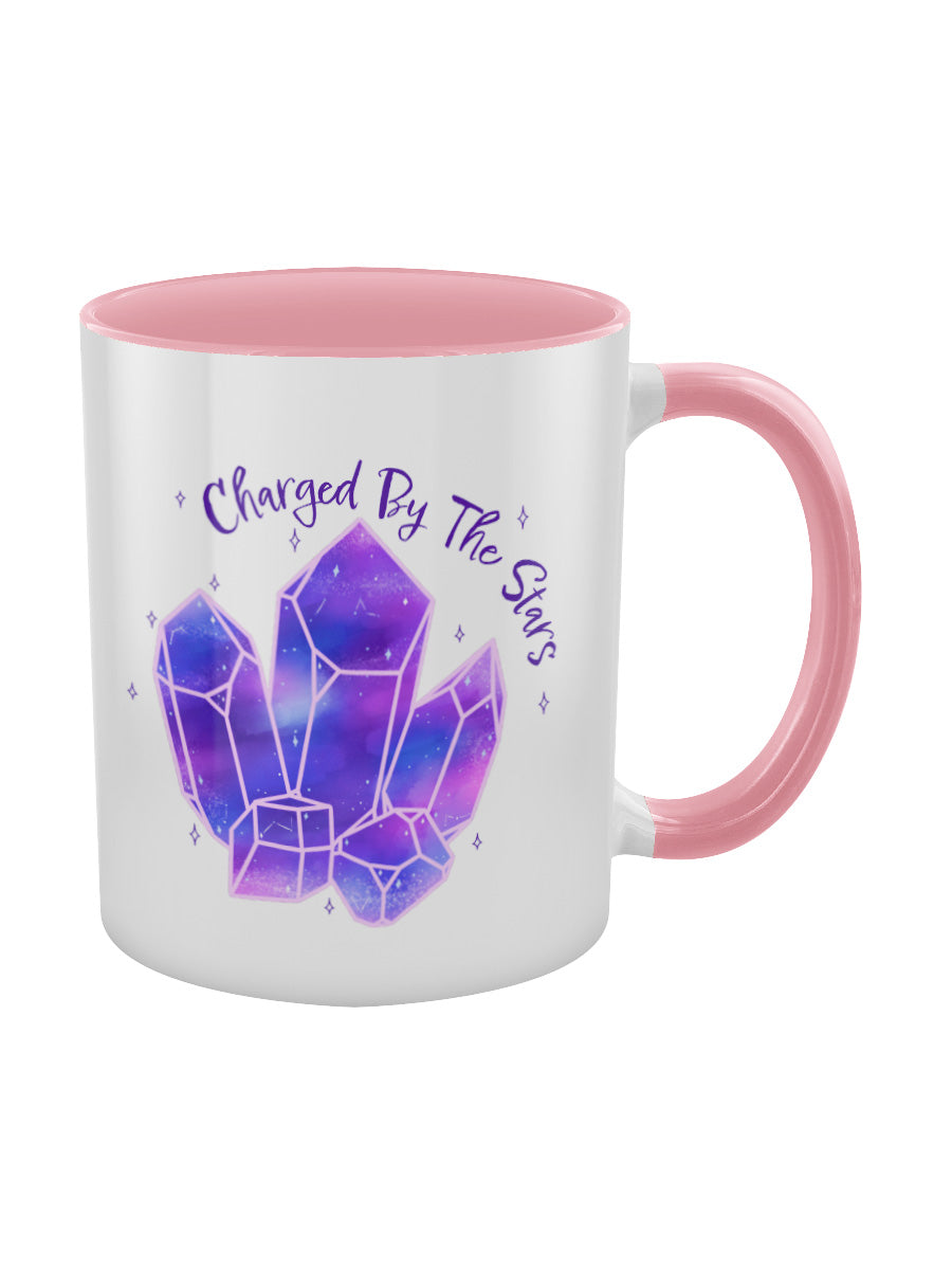 Charged By The Stars Pink Inner 2-Tone Mug