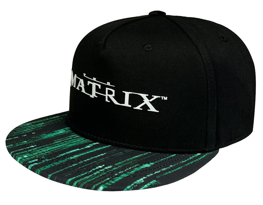 The Matrix Logo Snapback Cap