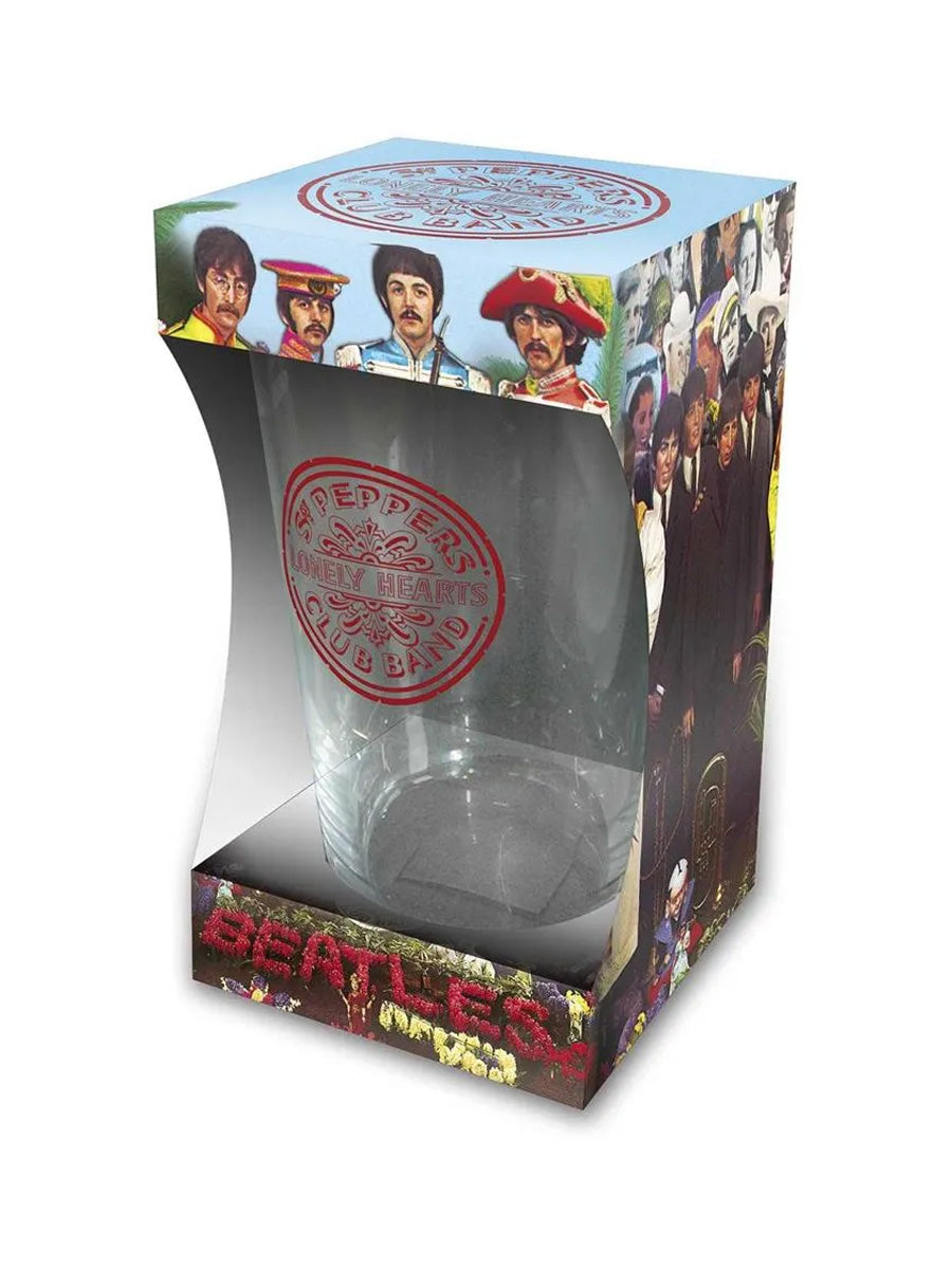 The Beatles Sgt Pepper Drinking Glass