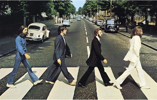 The Beatles Abbey Road Textile Flag