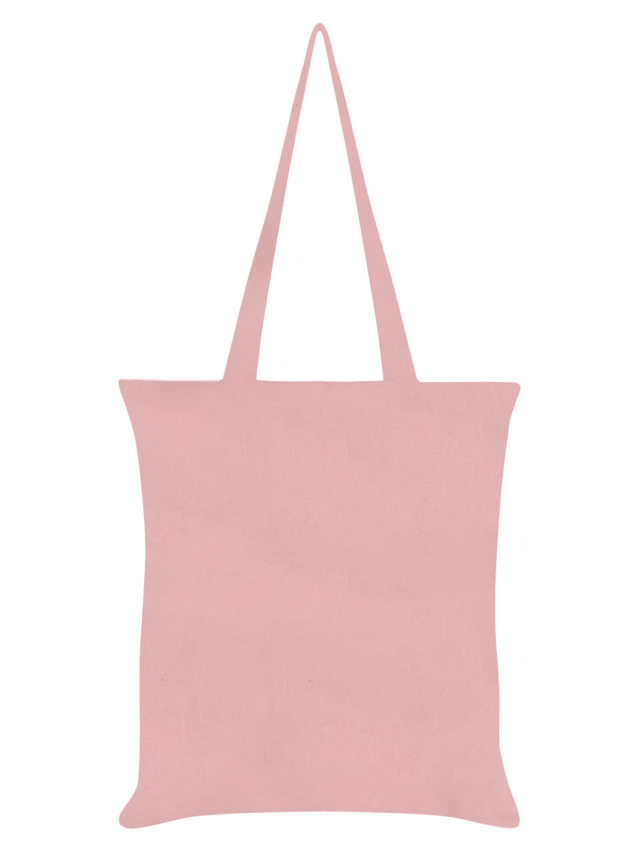 Moo! Ghost Cow Light Pink Tote Bag
