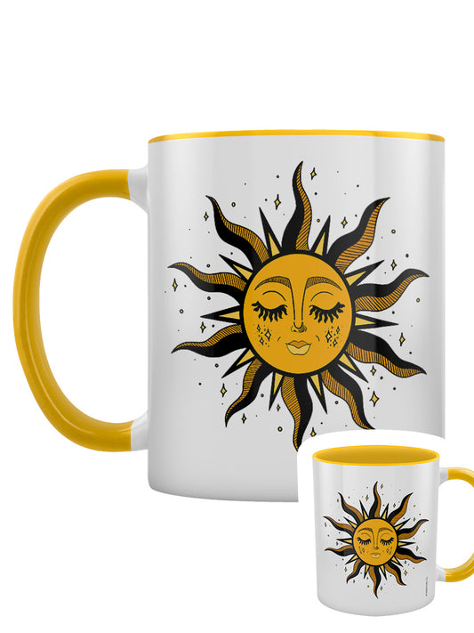 Ethereal Sunshine Yellow Inner 2-Tone Mug