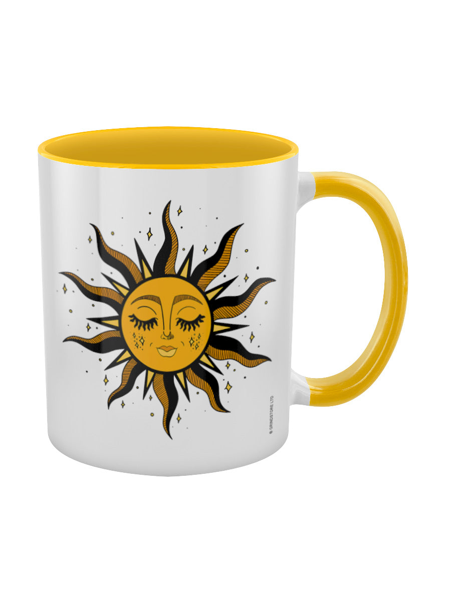 Ethereal Sunshine Yellow Inner 2-Tone Mug