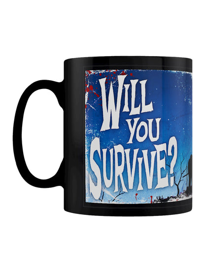 Will You Survive? Horror Black Mug