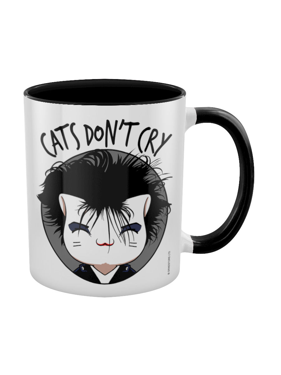 VIPets Cats Don't Cry Black Inner 2-Tone Mug