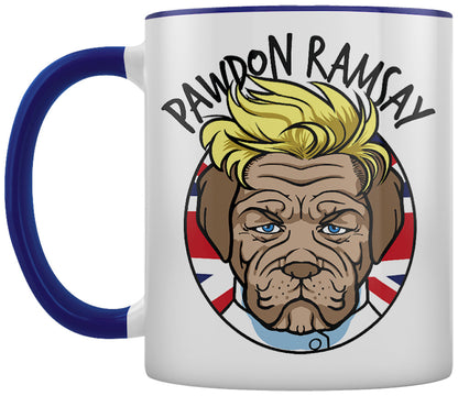 VIPets Pawdon Ramsay Blue Inner 2-Tone Mug