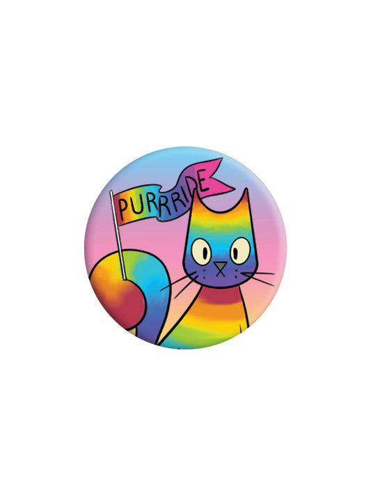 Spooky Cat Purride Badge
