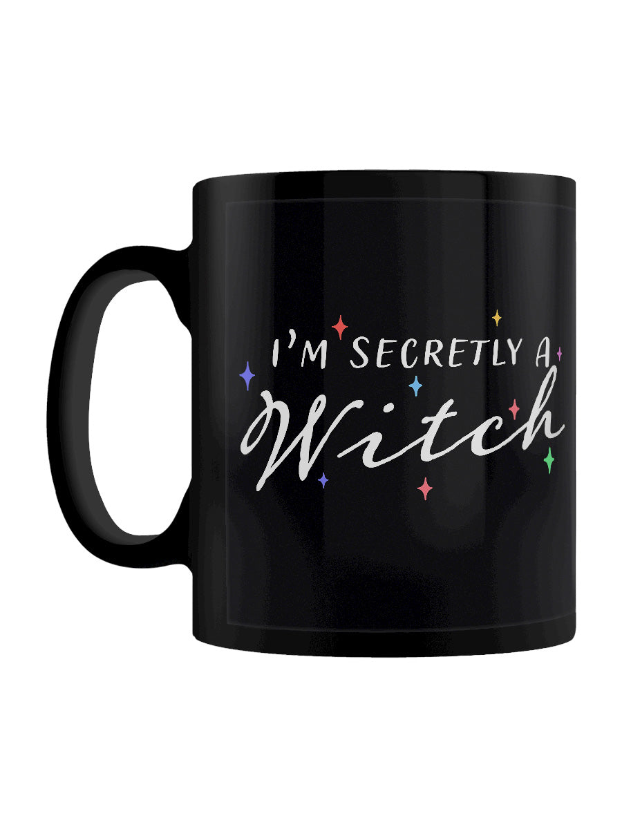 I'm Secretly A Witch Black Mug