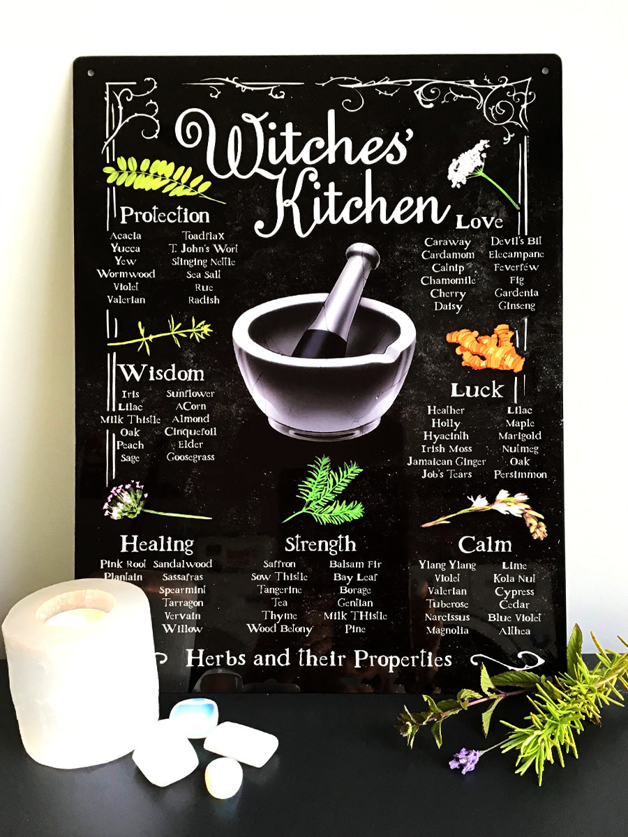 Witches' Kitchen Large Tin Sign