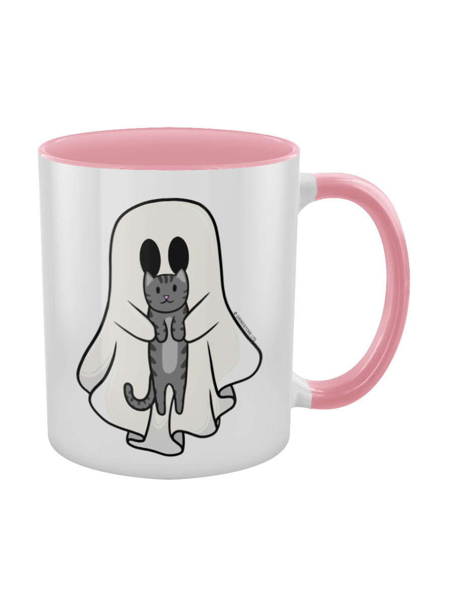 Haunted Friends Ghost Pink Inner 2-Tone Mug