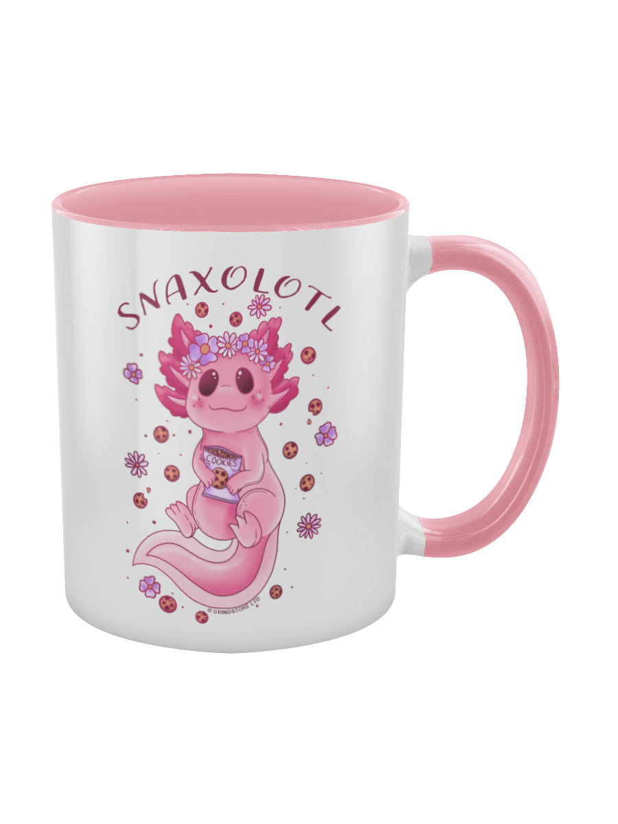 Snaxolotl Pink Inner 2-Tone Mug