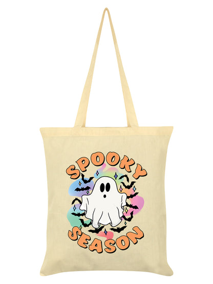 Spooky Season Cream Tote Bag