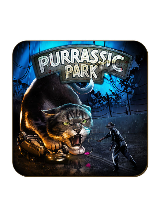 Horror Cats Purrassic Park Coaster