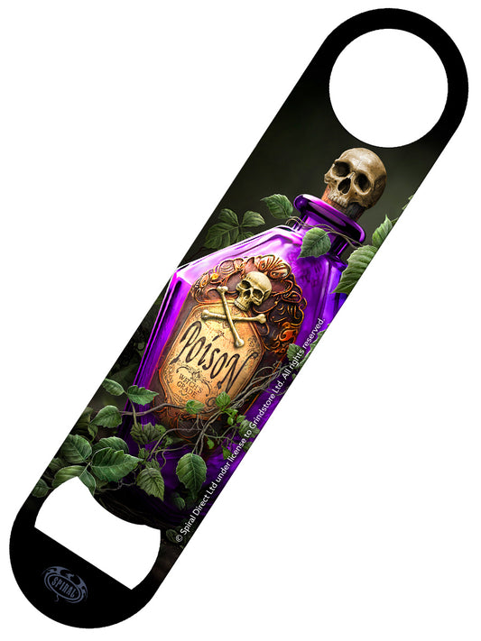 Spiral Poisoned Ivy Bar Blade Bottle Opener