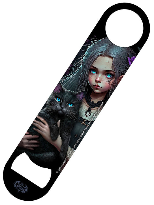 Spiral Goth Familiar Bar Blade Bottle Opener