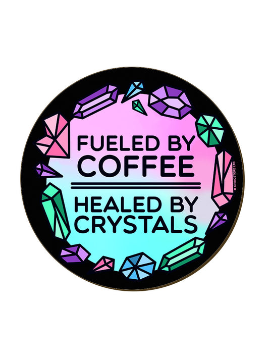 Fueled by Coffee Coaster