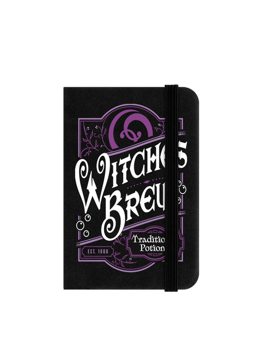 Witches Brew Mini Black Notebook