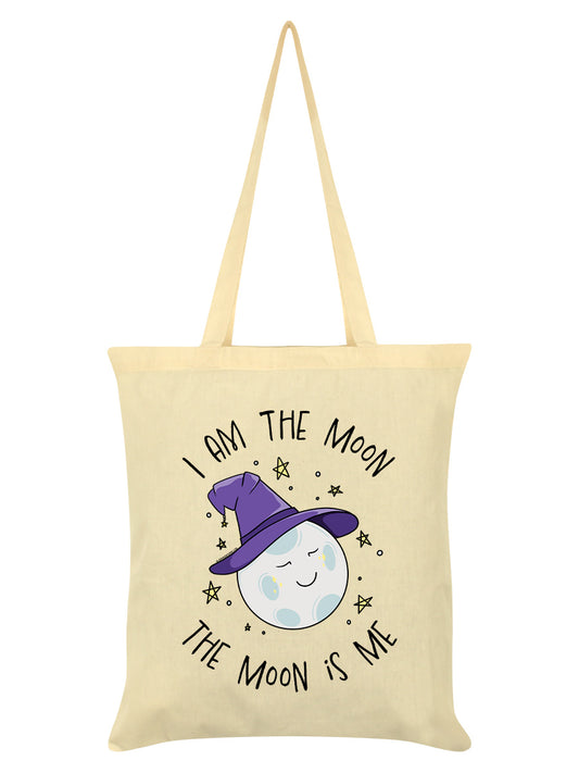 I Am The Moon, The Moon Is Me Cream Tote Bag