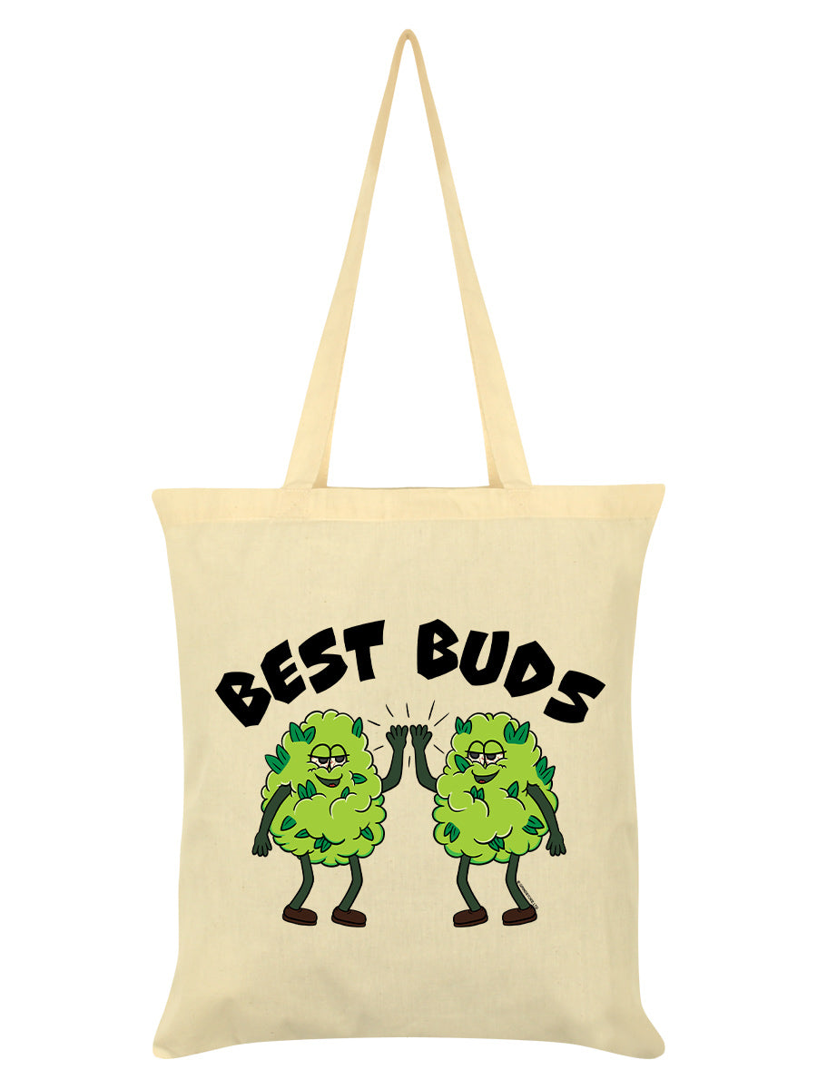 Best Buds Cream Tote Bag