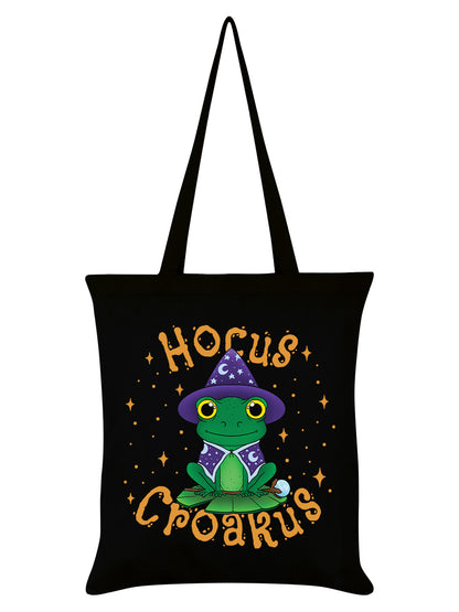 Hocus Croakus Black Tote Bag