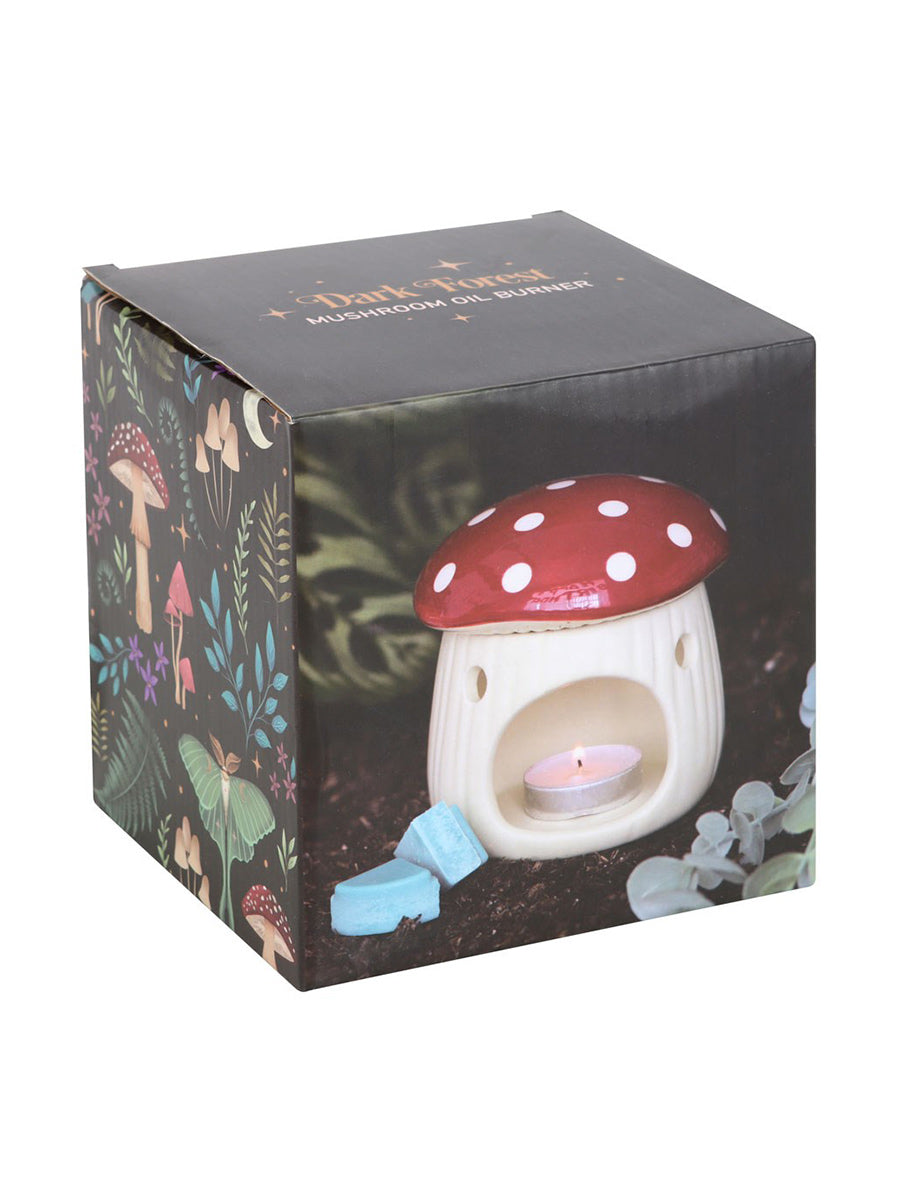 Mushroom Shaped Oil Burner and Wax Warmer