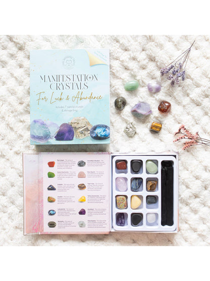 The Little Book of Crystal Healing Gift Set