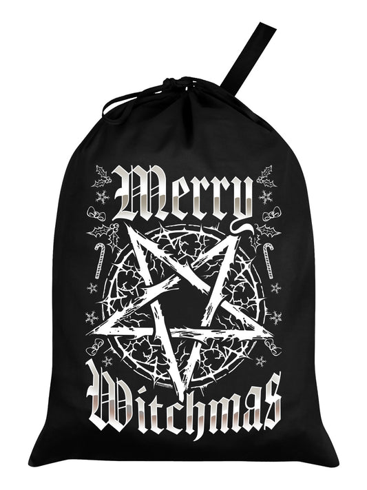 Merry Witchmas Black Santa Sack