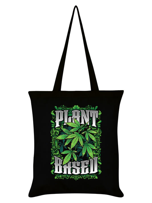Plant Based Black Tote Bag
