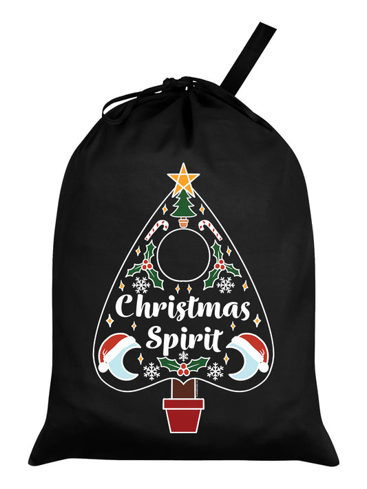 Christmas Spirit Ouija Black Santa Sack