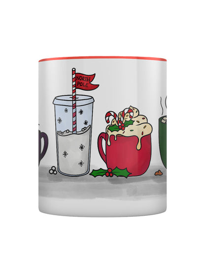 Winter Warmers Red Inner 2-Tone Mug