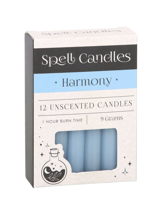 Pack of 12 Harmony Spell Candles