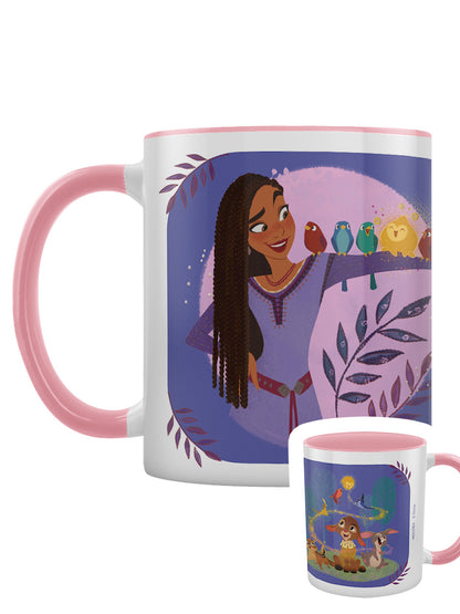 Wish Pink Coloured Inner Mug