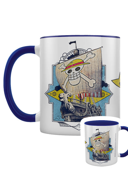 One Piece Live Action (The Going Merry) Blue Coloured Inner Mug