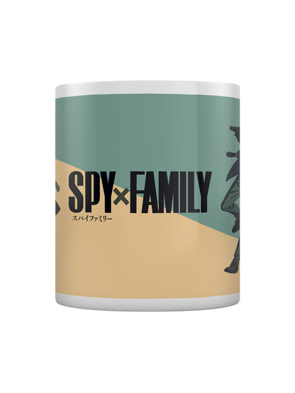 Spy X Family (Cool Vs Family) White Mug