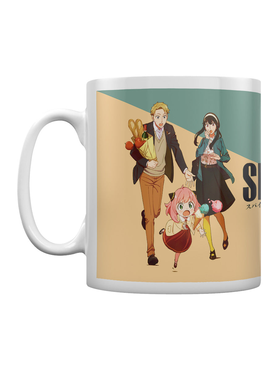 Spy X Family (Cool Vs Family) White Mug