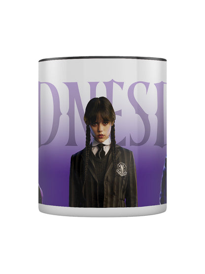 Wednesday (Nevermore Students) Black Coloured Inner Mug