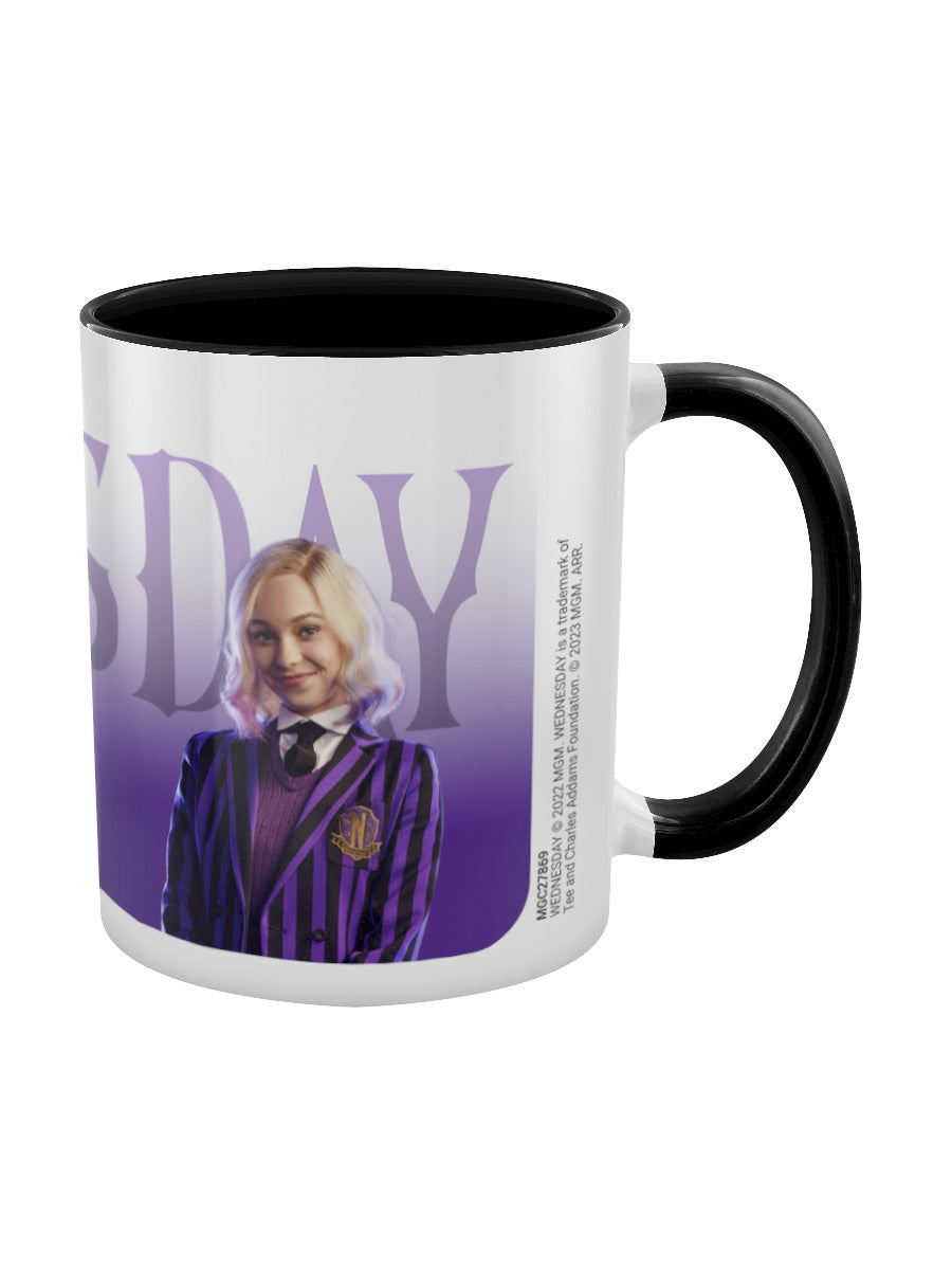 Wednesday (Nevermore Students) Black Coloured Inner Mug