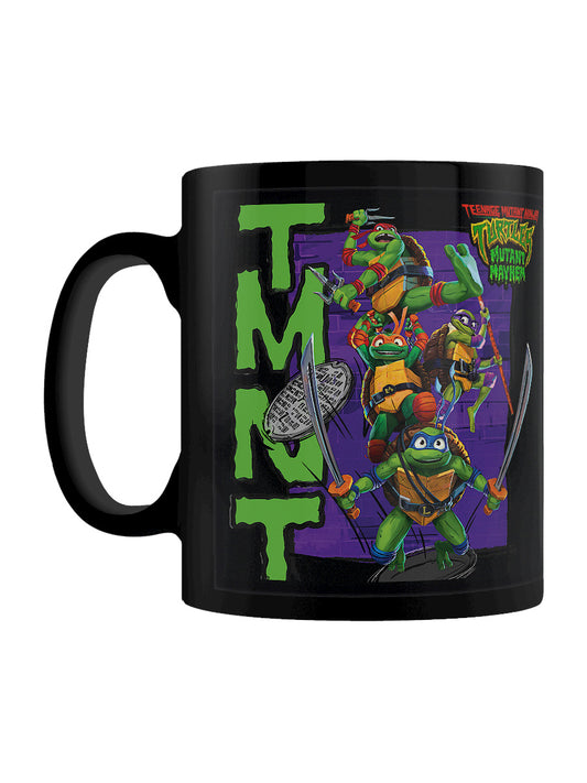 Teenage Mutant Ninja Turtles: Mutant Mayhem (TMNT) Black Mug