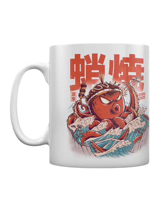 Ilustrata (Takyaky Attack) White Mug