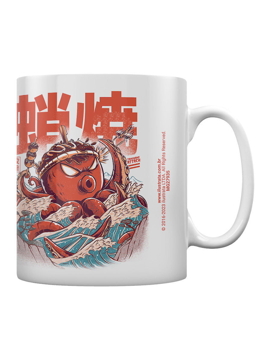 Ilustrata (Takyaky Attack) White Mug