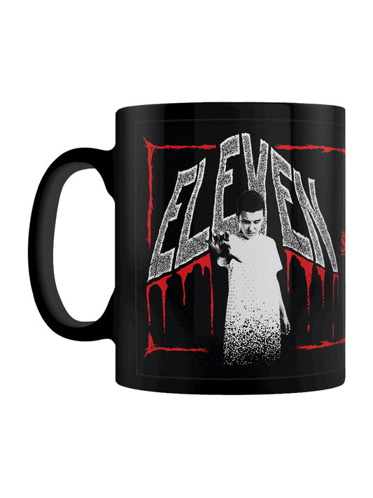 Stranger Things S4 (80S Horror Eleven) Black Mug