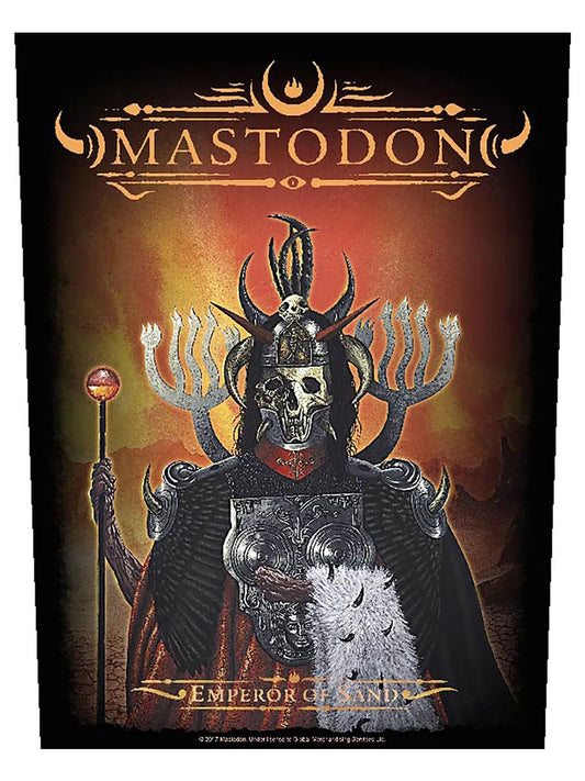 Mastodon Emperor of Sand Back Patch