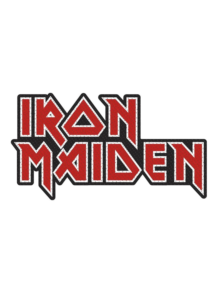 Iron Maiden Logo Cut Out Patch – Grindstore