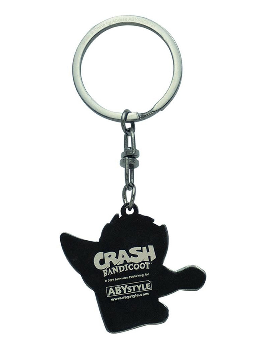 Crash Bandicoot Crash Metal Keychain