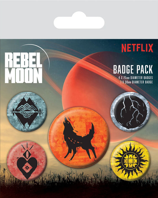 Rebel Moon (Character Icons) Badge Pack