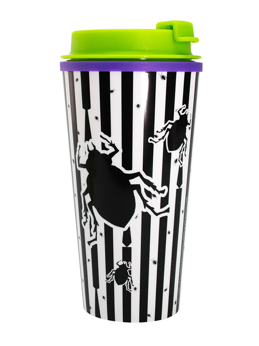 Beetlejuice Double Walled Thermal Travel Flask