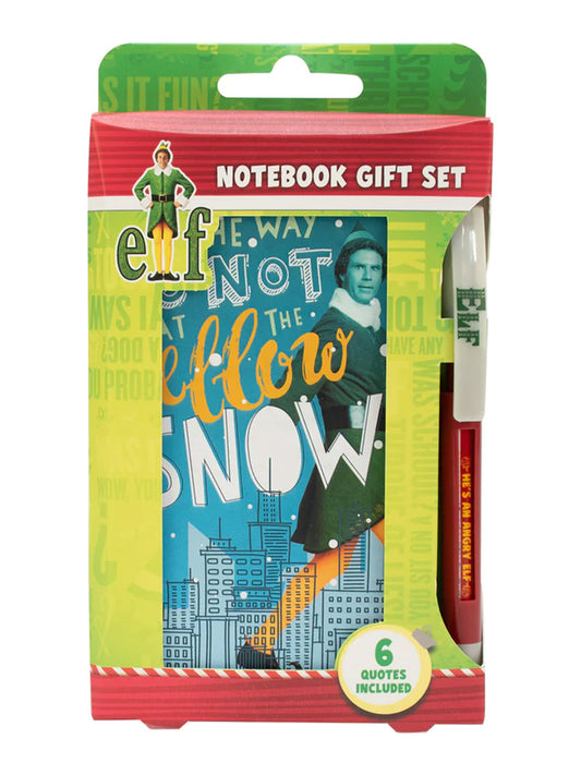 Elf Notebook & Pen Gift Set